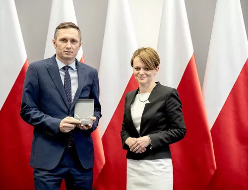 “Medal of the Centenary of Polish Independence” for the President of the OKNOPLAST Group for his contribution to Polish economy