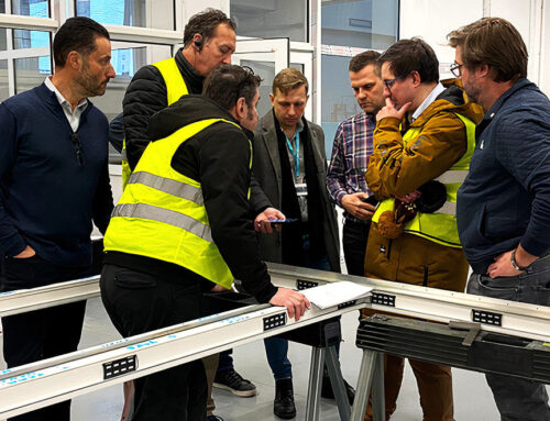 Architects visit our cutting-edge window factory